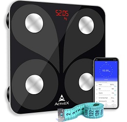 ActiveX Savvy Smart Digital Body Fat Scale