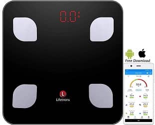 Lifetrons Smart Body Composition Digital Weighing Scale 