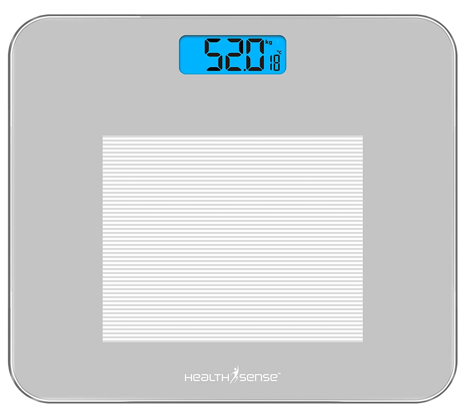 HealthSense Dura-Glass PS 115 Digital Personal Body Weighing Scale, Best Electronic Bathroom Scales